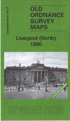 Old Ordnance Survey Map Liverpool North 1890 1906 Lancashire Sheet 106.10 