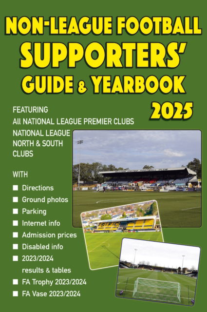 Cover for John Robinson · Non-League Football Supporters' Guide &amp; Yearbook 2025 (Pocketbok) (2024)