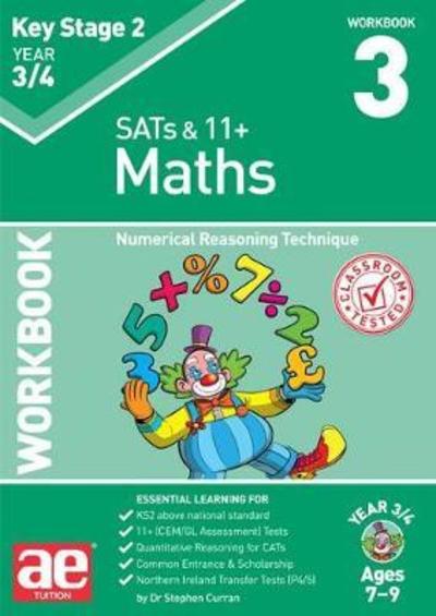 Cover for Stephen C. Curran · KS2 Maths Year 3/4 Workbook 3: Numerical Reasoning Technique (Paperback Book) (2018)