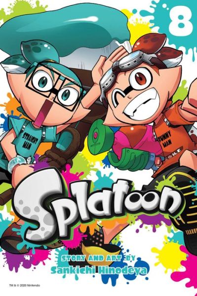 Cover for Sankichi Hinodeya · Splatoon, Vol. 8 - Splatoon (Paperback Book) (2020)