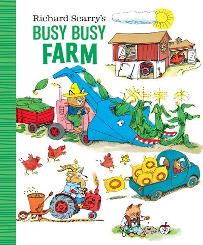Cover for Richard Scarry · Richard Scarry's Busy Busy Farm (Tavlebog) (2019)