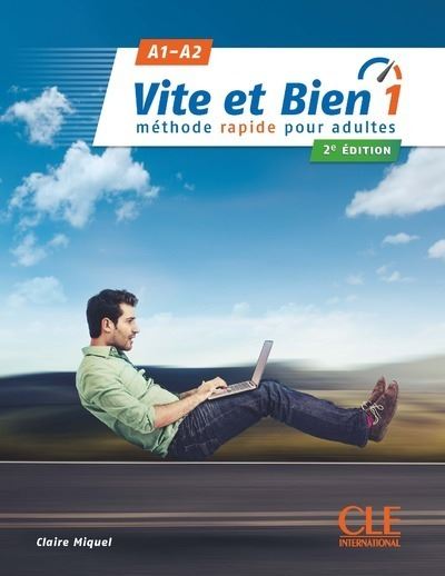 Cover for Claire Miquel · Vite et bien 1 - Niveaux A1/A2 - Livre + CD - 2eme edition (Buch) (2018)