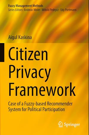 Cover for Aigul Kaskina · Citizen Privacy Framework (Book) (2023)