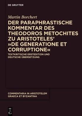 Cover for Borchert · Der paraphrastische Kommentar (Book)