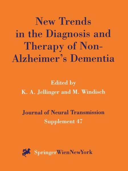 Cover for Jellinger · New Trends in the Diagnosis and Therapy of Non-Alzheimer's Dementia - Journal of Neural Transmission. Supplementa (Paperback Book) (1996)
