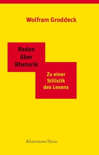 Cover for Groddeck · Reden über Rhetorik (Bog) (2020)