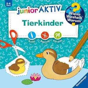 Cover for Elke Broska · Wieso? Weshalb? Warum? junior AKTIV: Tierkinder (Toys) (2022)