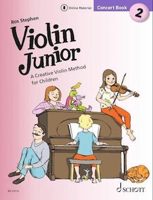 Cover for Ros Stephen · Violin Junior: Concert Book 2 : A Creative Violin Method for Children (Buch) (2023)