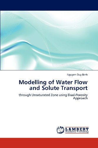 Cover for Nguyen Duy Binh · Modelling of Water Flow and Solute Transport: Through Unsaturated Zone Using Dual-porosity Approach (Pocketbok) (2012)