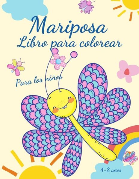 Cover for Education Colouring · Libro para colorear de mariposas para ninos (Paperback Book) (2021)