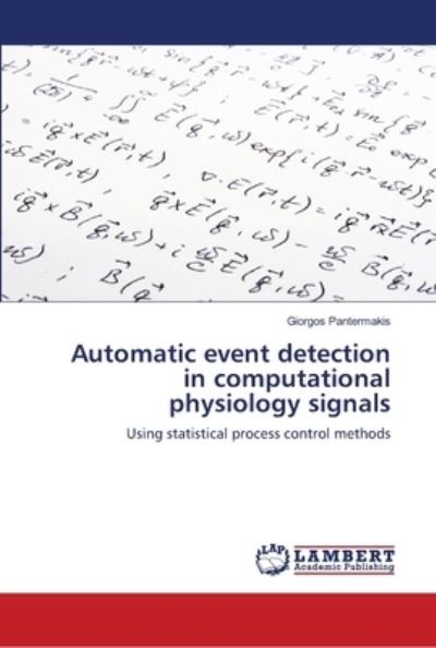 Cover for Pantermakis · Automatic event detection i (Buch) (2018)