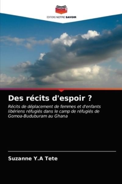Cover for Tete · Des récits d'espoir ? (N/A) (2021)