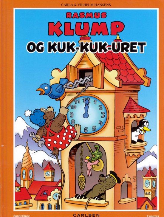 Cover for Per Sanderhage · Rasmus Klump og Kuk-kuk-uret (Indbundet Bog) [1. udgave] (2008)