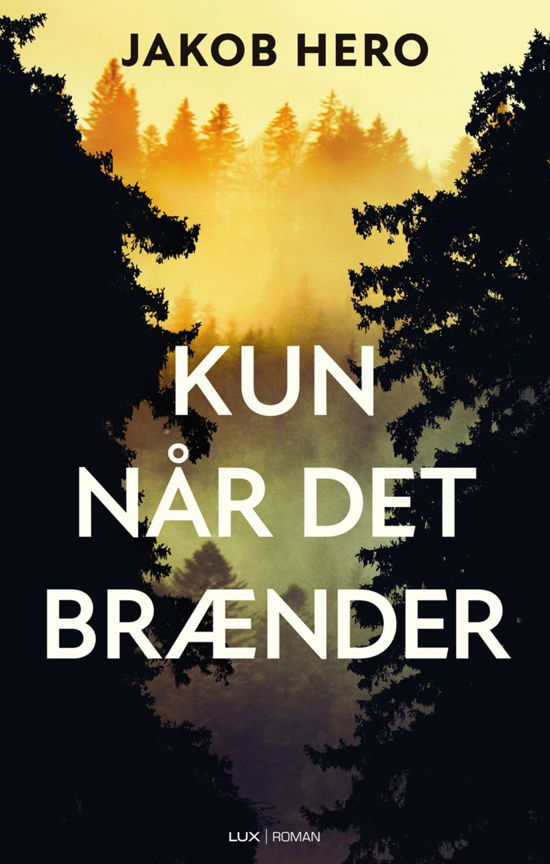 Cover for Jakob Hero · Kun når det brænder (Bound Book) [1st edition] (2022)