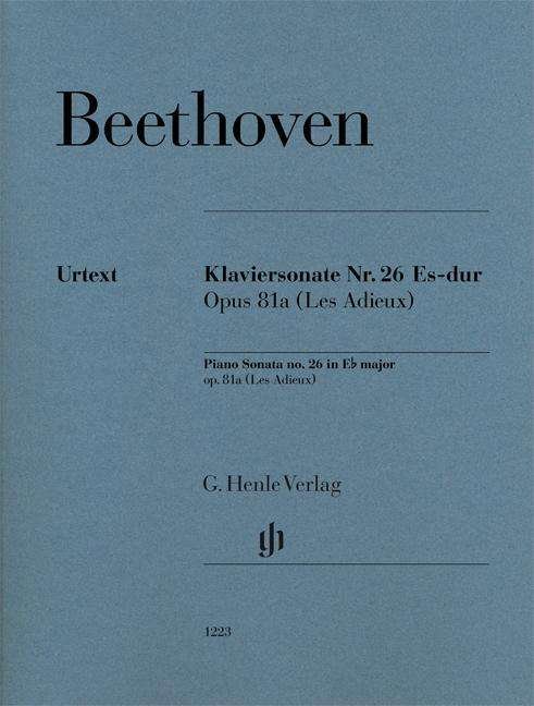 Cover for Beethoven · Klaviersonate Nr. 26 Es-dur o (Bog)