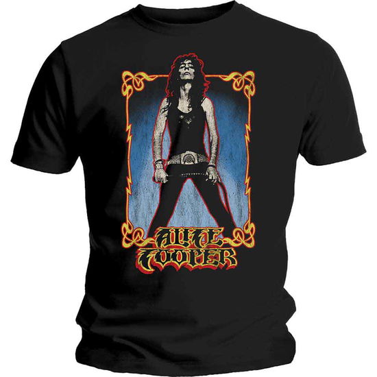 Cover for Alice Cooper · Alice Cooper Unisex T-Shirt: Vintage Whip Washed (T-shirt)