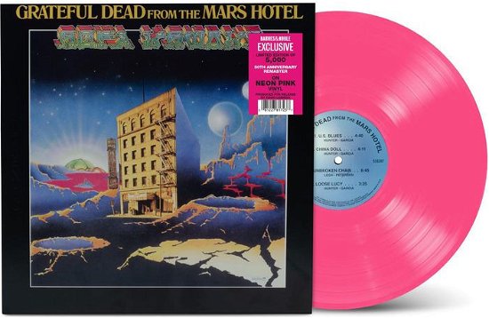 Cover for Grateful Dead · From the Mars Hotel (50th Anniversary Remaster) (Indie Exclusive Neon Pink Vinyl) (LP) [Limited edition] (2024)