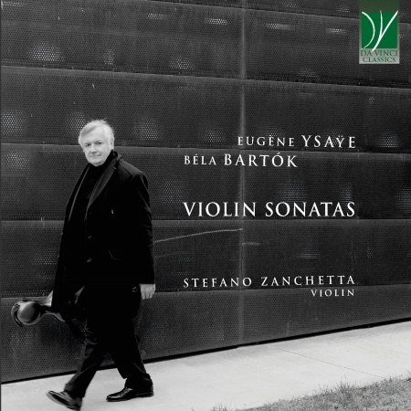 Cover for Stefano Zanchetta · Ysaye / Bartok: Violin Sonatas (CD) (2022)