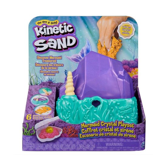 Kinetic Sand - Mermaid Crystal Playset (6064333) - Spin Master - Koopwaar - Spin Master - 0778988425237 - 
