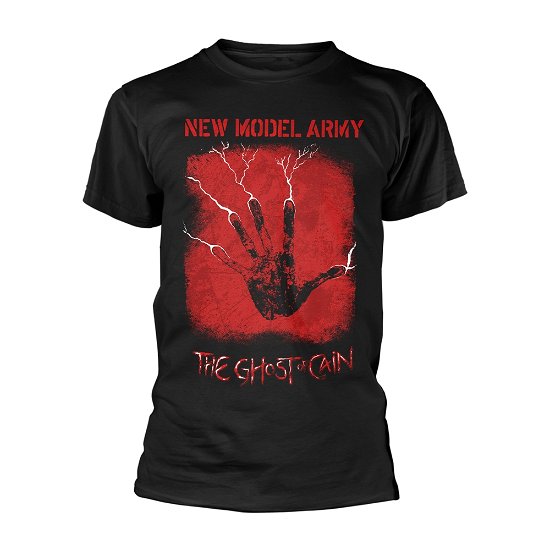 Cover for New Model Army · The Ghost of Cain (Black) (T-shirt) [size S] [Black edition] (2019)