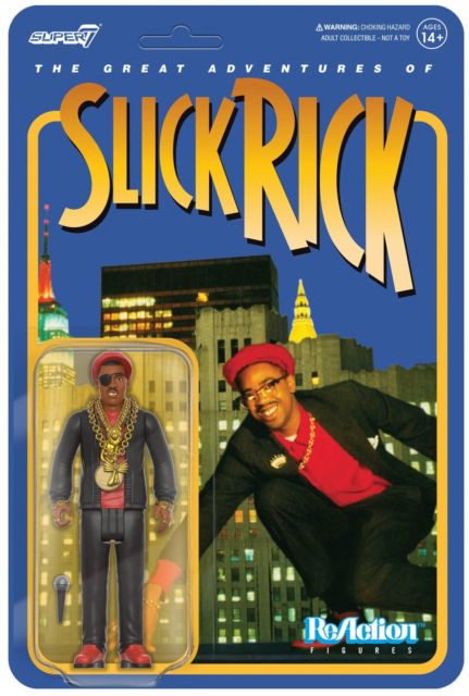 Slick Rick Great Adventures Reaction Figure - Slick Rick - Gadżety - SUPER 7 - 0840049832237 - 15 lutego 2024