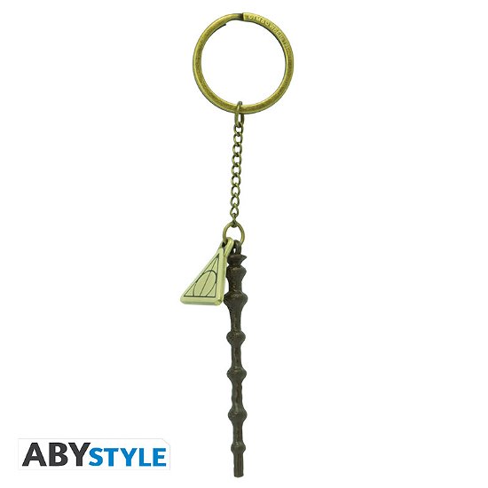 HARRY POTTER - Keychain Metal 3D - Elder Wand - Keychain - Merchandise -  - 3665361022237 - 31. december 2019
