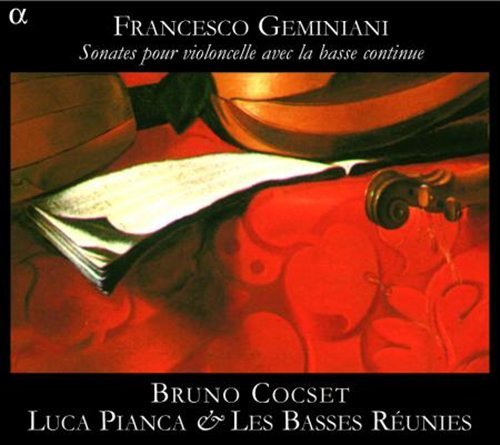 Cover for Geminiani / Cocset / Pianca · Cello Sonatas Op 5 (CD) [Digipak] (2008)