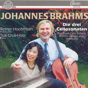Cover for Brahms / Hochmuth,reiner · Drei Cello Sonatas (CD) (1996)