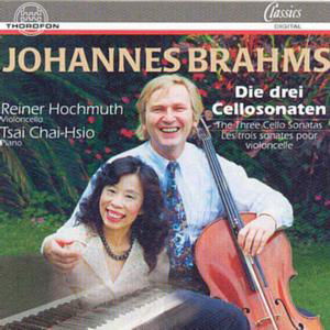 Drei Cello Sonatas - Brahms / Hochmuth,reiner - Music - THOR - 4003913123237 - April 1, 1996