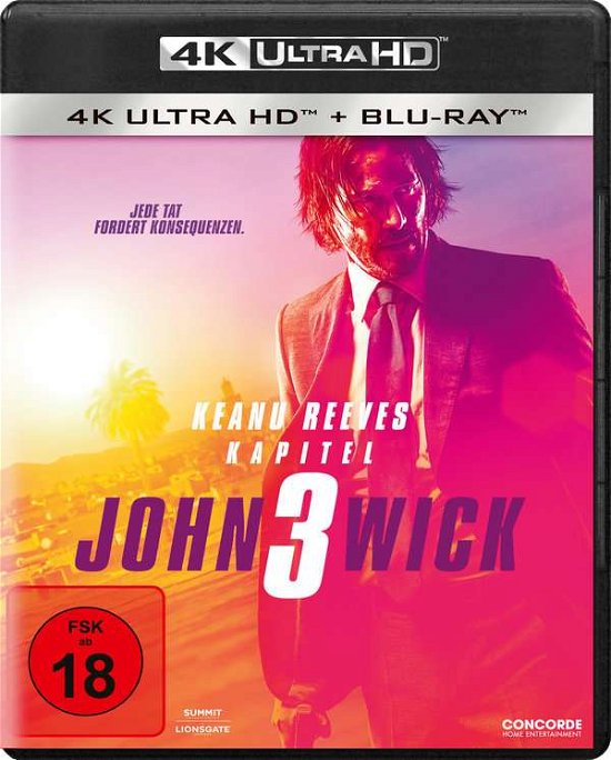 Cover for John Wick: Kapitel 3-4k/2bd (4K UHD Blu-ray) (2019)