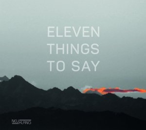 Cover for Jonas Big Band Winterhalter · Eleven Things To Say (CD) [Digipak] (2017)