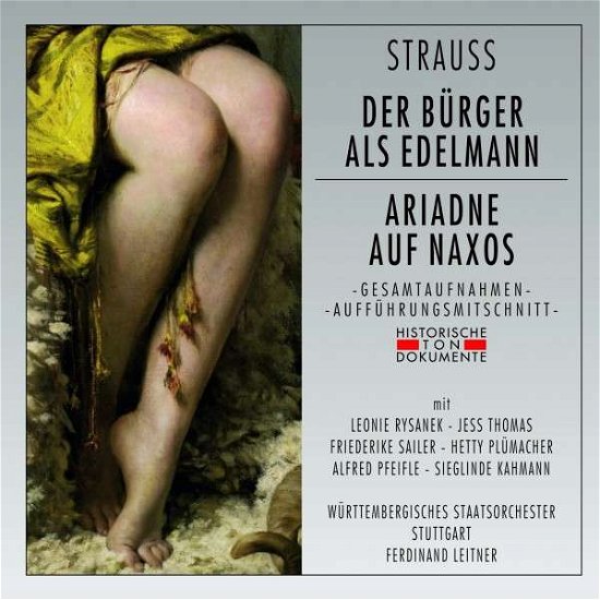 Der Buerger Als Edelmann/ - R. Strauss - Muziek - CANTUS LINE - 4032250187237 - 22 september 2014