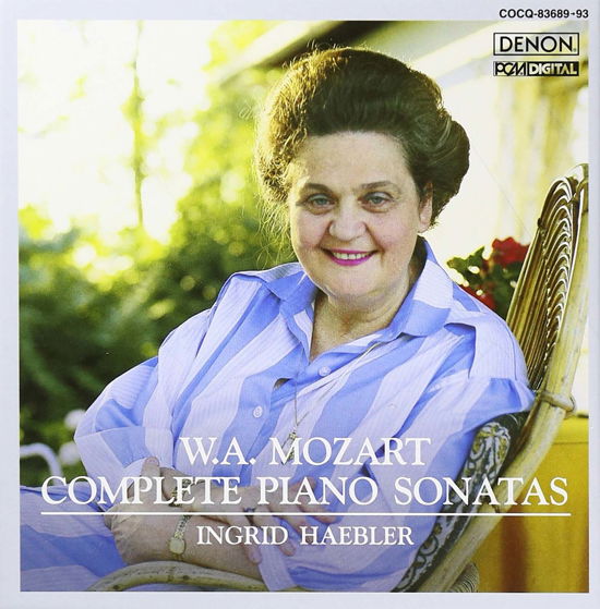 Cover for Ingrid Haebler · W.a.mozart:complete Piano Sonatas (CD) [Japan Import edition] (2003)