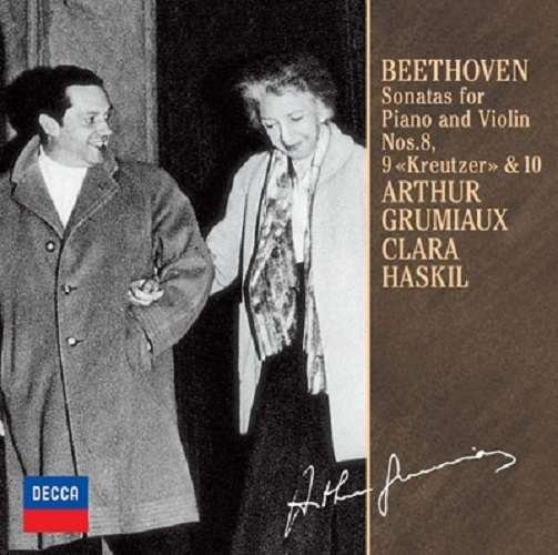 Cover for Arthur Grumiaux · Beethoven: Violin Sonatas Nos.8-10 (CD) (2021)