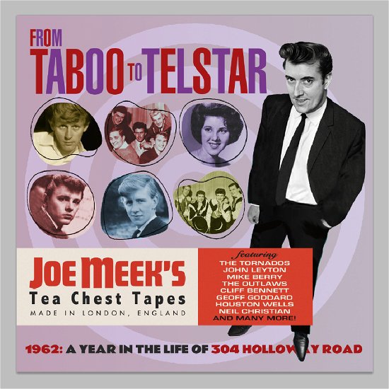 Cover for Joe Meek · 1962 from Taboo to Telstar: Hits Misses Outtakes (CD) (2024)