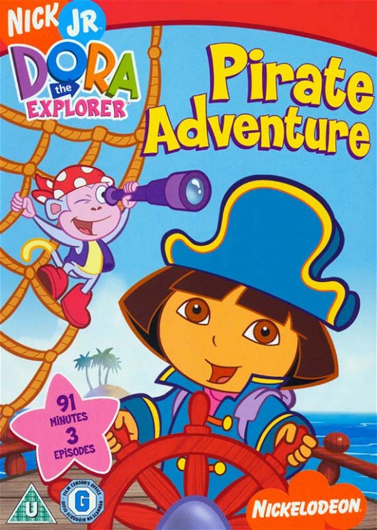 Cover for Dora the Explorer - Pirate Adv · Dora The Explorer - Pirate Adventure (DVD) (2006)