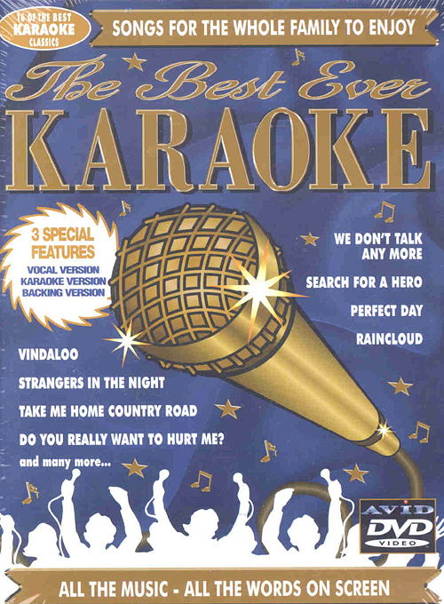 Cover for Best Ever Karaoke (DVD) (2013)