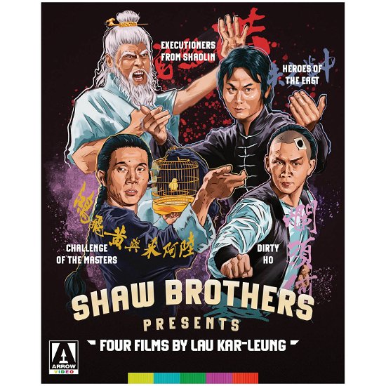 Shaw Brothers Presents - Four Films By Lau Kar-Leung - Lau Kar-Leung - Movies - Arrow Films - 5027035026237 - October 23, 2023