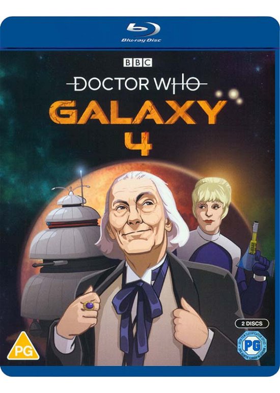 Cover for Doctor Who Galaxy 4 BD · Doctor Who Animated - Galaxy 4 (Blu-ray) (2021)