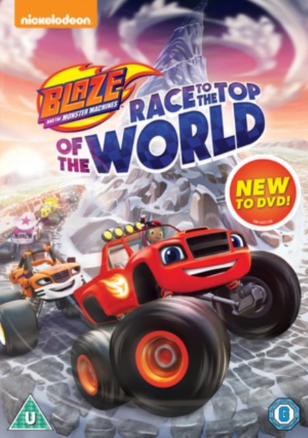 Cover for Blaze Race to the Top of the World · Blaze And The Monster Machines - Race To The Top Of The World (DVD) (2017)