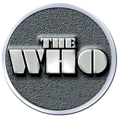 Cover for The Who · The Who Pin Badge: Stencil (Badge) (2014)