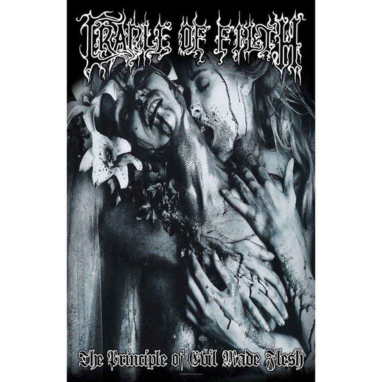 Cradle Of Filth Textile Poster: Principle Of Evil Made Flesh - Cradle Of Filth - Fanituote -  - 5055339792237 - 