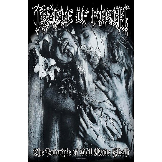 Cover for Cradle Of Filth · Cradle Of Filth Textile Poster: Principle Of Evil Made Flesh (Plakat)