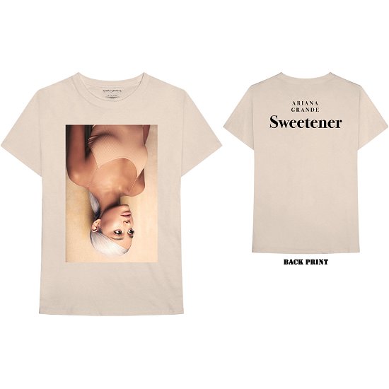 Ariana Grande Unisex T-Shirt: Sweetener (Back Print) - Ariana Grande - Koopwaar -  - 5056170682237 - 