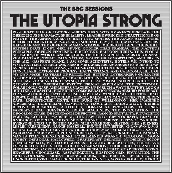 The BBC Sessions - Utopia Strong - Musiikki - ROCKET RECORDINGS - 5056321673237 - perjantai 29. maaliskuuta 2024