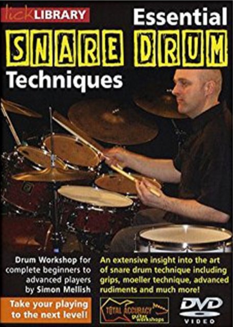 Cover for Lick Library: Essential Snare · Lick Library Essential Snare Drum Techni (DVD) (2012)