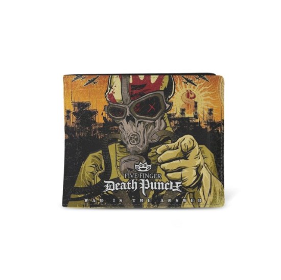 Five Finger Death Punch War Is The Answer Premium Wallet - Five Finger Death Punch - Merchandise - ROCK SAX - 5060937961237 - June 1, 2022