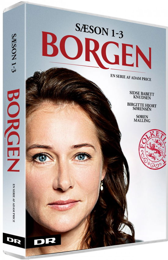 Borgen Sæson 1-3 Box - Sidse Babett Knudsen - Películas -  - 5705535059237 - 12 de octubre de 2017