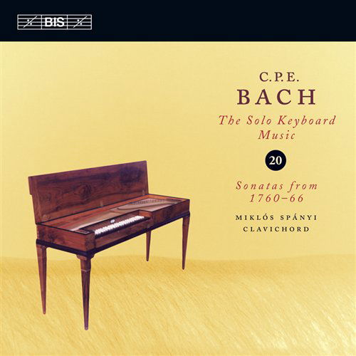 Solo Keyboard Music 20 - Bach,c.p.e. / Spanyi - Muzyka - Bis - 7318590016237 - 31 sierpnia 2010