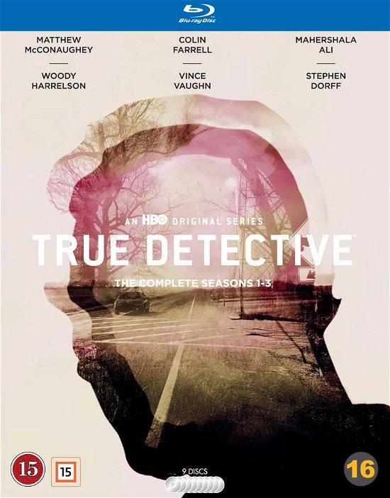 Cover for True Detective · True Detective - Complete Season 1-3 (Blu-ray) (2019)